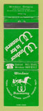 Matchbook Cover - Windsor Horse Racing Windsor ON