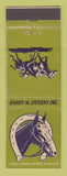 Matchbook Cover - Horse Racing Harry Stevens WEAR