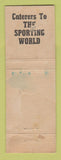 Matchbook Cover - Horse Racing Harry Stevens WEAR