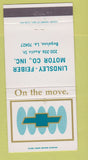 Matchbook Cover - Chevrolet Lindsley Feiber Bogalusa LA WEAR 30 Strike