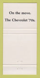 Matchbook Cover - Chevrolet Needham Latrobe PA 30 Strike