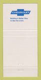 Matchbook Cover - Chevrolet Ray Motors Haleyville AL 30 Strike