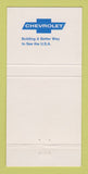 Matchbook Cover - Chevrolet Tatum Opelika AL 30 Strike