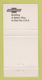 Matchbook Cover - Chevrolet Addington Coeburn VA 30 Strike