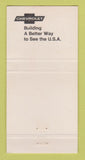 Matchbook Cover - Chevrolet Weidinger Vienna MO 30 Strike