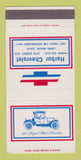 Matchbook Cover - Chevrolet Harbor Long Beach CA 30 Strike