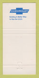 Matchbook Cover - Chevrolet Walker Motors Palmer MA 30 Strike