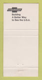 Matchbook Cover - Chevrolet Dorsey Abbeville GA 30 Strike