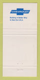 Matchbook Cover - Chevrolet Hensley Oldsmobile Buick Albany MO 30 Strike