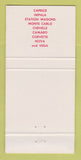 Matchbook Cover - 1971 Chevrolet Murray Wynne AR 30 Strike