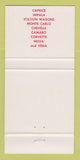 Matchbook Cover - 1971 Chevrolet Western Motors Leoti KS 30 Strike