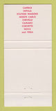 Matchbook Cover - 1971 Chevrolet Billingsley Booneville MS 30 Strike