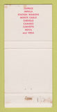 Matchbook Cover - 1971 Chevrolet Hawkins Danville PA 30 Strike