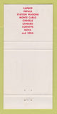 Matchbook Cover - 1971 Chevrolet Grindstaff Phillips Mountain City TN 30 Strike