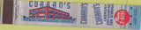 Matchbook Cover - Curran's Laundry Dry Cleaning Fort Worth TX 10 Strike