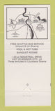 Matchbook Cover - Sundowner Inn Downs Horse Racing Bossier City LA 30 Strike