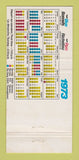 Matchbook Cover - Blue Bonnets Horse Racing Montreal QC 1973 WEAR 30 Strike