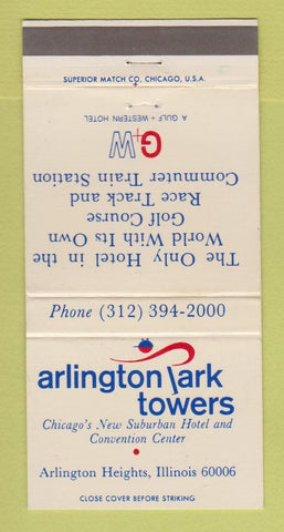 Matchbook Cover - Arlington Park Horse Racing Arlington Heights IL 30 Strike
