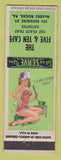Matchbook Cover - Five and Ten Cafe McKees Rocks PA pinup