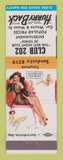 Matchbook Cover - Club 202 Sandusky OH  pinup