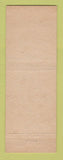 Matchbook Cover - Globe Loan  pinup