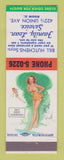 Matchbook Cover - Family Loan Service pinup