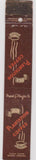 Matchbook Cover - Plantation Coffee Milwaukee WI 10 Strike