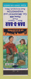 Matchbook Cover - Dan D Bar East Liverpool OH