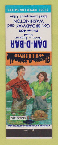 Matchbook Cover - Dan D Bar East Liverpool OH