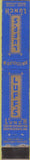 Matchbook Cover - Luff's Lunch Independence MO 10 Strike