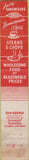 Matchbook Cover - Luff's Lunch Independence MO 10 Strike