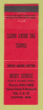 Matchbook Cover - Husky oil gas Dauphin MB Ernie Leskiw