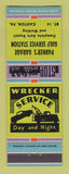 Matchbook Cover - Parker's Garage Gulf oil gas Canton PA