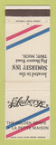 Matchbook Cover - Le'Auberge Restaurant Somerset Inn Roy MI