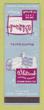 Matchbook Cover - Whitcomb Resort St Joseph MI Sulphur Springs