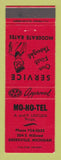 Matchbook Cover - Ho Ho Tel Motel Greenville MI