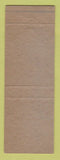 Matchbook Cover - Model Finance Company Battle Creek MI