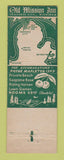 Matchbook Cover - Old Mission Inn Traverse City MI