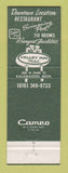 Matchbook Cover - Valley Inn Motel Kalamazoo MI