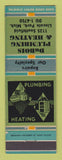 Matchbook Cover - DuBois Plumbing and Heating Lincoln Park MI