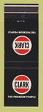 Matchbook Cover - Clark oil gas