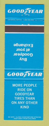 Matchbook Cover - Goodyear Tires
