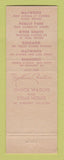 Matchbook Cover - Refiners Pride oil gas Chicago IL Maywood Elmhurst