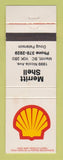 Matchbook Cover - Shell oil gas Merritt BC WEAR