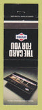 Matchbook Cover - Irving oil gas card