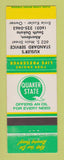 Matchbook Cover - Quaker State oil gas Kusler's Aberdeen SD WEAR
