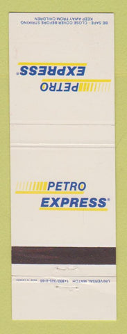 Matchbook Cover - Petro Express oil gas