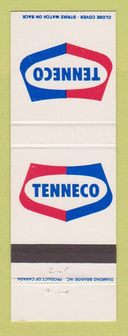 Matchbook Cover - Tenneco oil gas