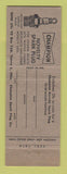 Matchbook Cover - Champion Spark Plugs Kannen's Mobil oil gas Tucson AZ WORN