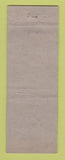 Matchbook Cover - Posey's Used Cars Parts Chattanooga TN WORN
